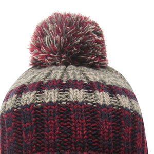 Gorro de Punto Jacquard con Letras Personalizadas, Spandex/Algodón, Color Sólido, para Hombre y Mujer, Invierno, Cálido, Impresión Digital, Logotipo Personalizado para Exteriores - Product Image 5