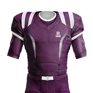 Dernier style, uniforme de football américain imprimé 100% polyester respirant, grande taille, manches courtes, fabriqué au Pakistan, vente en gros - Product Image 3