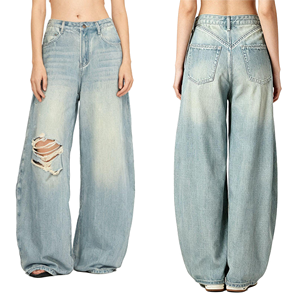 Pantalon palazzo ample pour femme, taille haute, coupe fluide, décontracté, pour tous les jours - Product Image 3