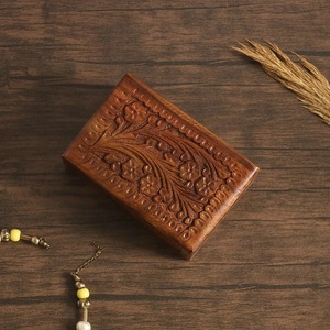 Eco-Friendly Rectangle <b>Wooden</b> <b>Box</b> for Jewelry Gift Storage-Soft Interior for Delicate Items Christmas Chinese New Year Tabletop - Product Image 5