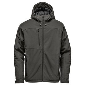 Mens Softshell <b>Jacket</b> Hooded Waterproof Windproof Winter Outerwear with Pocket <b>Zip</b> <b>Up</b> Coat - Product Image 3