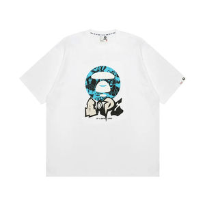 เสื้อยืด Apes รุ่นใหม่ ขายส่ง คุณภาพเยี่ยม แฟชั่นดีไซเนอร์แบรนด์ดังสำหรับผู้ชาย ทรงหลวม พิมพ์ลายลำลอง เสื้อผ้าแนวสตรีท - Product Image 1