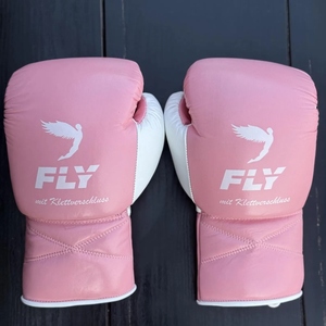 Guantes de Boxeo Personalizados con Nombre, Color Rosa Bebé, de Alta Calidad, Más Vendidos, Juego de Guantes de Boxeo de Piel Auténtica para Sparring - Product Image 2
