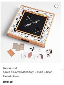 Plateau de jeu Monopoly rectangulaire en bois fait main de haute qualité, ensemble de jeu classique durable, idéal pour les fêtes de déménagement, écologique, directement de l'usine - Product Image 4