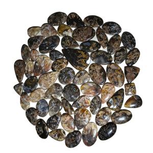 Cabujón de Ágata Natural al por Mayor, Piedra Preciosa Suelta en Forma Mixta, Pulida, 20-45 mm, 8-12 g - Product Image 4
