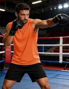 Camiseta sin Mangas Personalizable para Hombre, Venta al por Mayor, Talla Europea, Camisetas Deportivas Transpirables para Correr y Baloncesto - Product Image 4