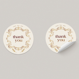 Adhesivo de papel recubierto impreso personalizado - Product Image 1