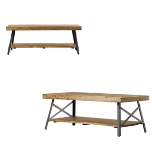 Mesa de centro cuadrada de madera Muebles de sala de estar de color madera natural Exportación de alta calidad desde Java central Indonesia - Product Image 5