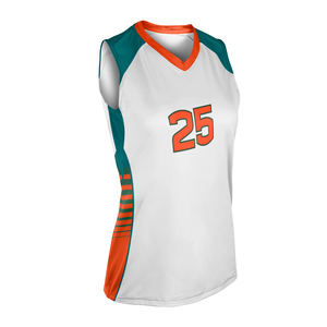 Uniforme de Voleibol Personalizado al por Mayor, Sublimado, Transpirable, de Secado Rápido, con Diseño Impreso en Poliéster, Unisex, para Competición - Product Image 1