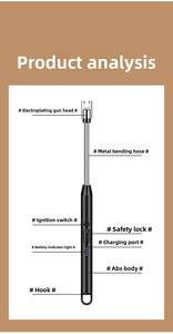 Dericsson Aromatherapy <b>Candles</b> Rechargeable Arc Electric Pulse Lighter Type-C Igniter for Kitchen - Product Image 6