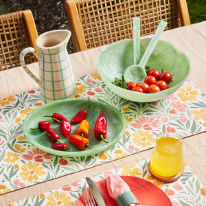 Bol à salade en résine très demandé, motif coquillages ondulés intégrés, fait main, sans BPA, écologique, sans plomb, compatible lave-vaisselle - Product Image 6