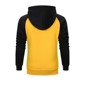 Sweat-shirt à capuche professionnel à manches raglan, pull épais en polyester, avec logo personnalisé, pour homme, séchage rapide, avec poche - Product Image 2