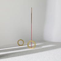 Engagement de qualité à 100 % : Meilleur fournisseur de porte-encens ronds en laiton pour la décoration de la maison et de la table, provenant d'un fabricant indien.