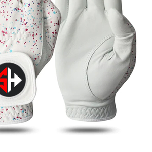 Ergonomic Golf <b>Glove</b> Soft Touch Real Leather Flexible Design <b>Moisture</b>-Wicking Sports Gear for Enhanced Club Control and Feel - Product Image 3