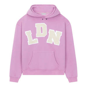 Sweat-shirt à capuche pour homme OEM 2026 à faible MOQ, avec broderie chenille colorée, coupe classique, en molleton décontracté 100 % coton, doublé pour l'hiver - Product Image 1