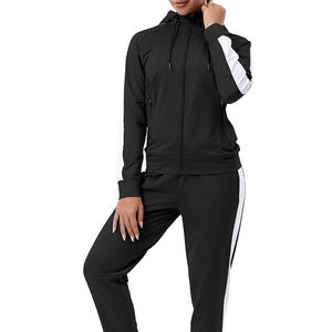 Chándal de alta calidad para mujer para correr, chándal informal para mujer, 100% algodón, chándal al por mayor para mujer, personalizable. - Product Image 2