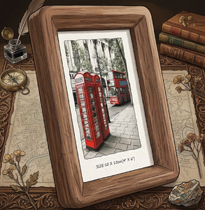 4x6 Picture <b>Frame</b> Rustic Wooden Picture <b>Frame</b> <b>with</b> Real Tempered Glass Gift Box Barn Wood <b>Frame</b> <b>with</b> Rounded Corner Tabletop - Product Image 2