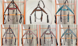 Juego de tachuelas de cuero con herramientas manuales personalizadas y cuello de pecho, juego de tachuelas de caballo occidental para vaquero, Rodeo, sendero, equitación y equipo ecuestre - Product Image 5