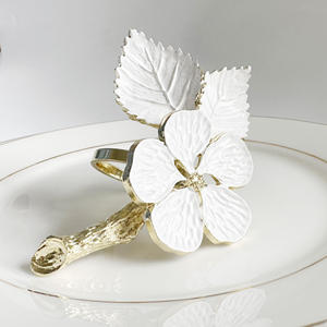 Premium Finish Metal Napkin Rings Eco-Friendly Durable Customizable Design Classic Style for Elegant Table Settings Reusable - Product Image 6
