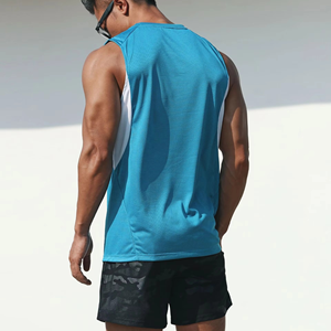 Men Tank Top Quick Dry Sport Solid Color Sleeveless Thin <b>Running</b> Workout Vests High Quality Fitness Gym <b>Singlets</b> - Product Image 2