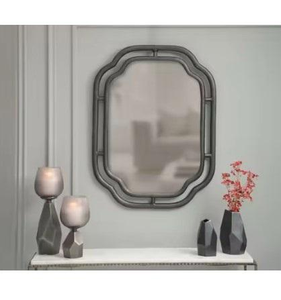 Handmade Modern Design Metal Wall Mounted <b>Mirror</b> for Home and Hotel Best Price Elegant Wall Hanging <b>Mirror</b> From India - Product Image 3