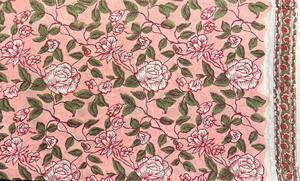 Beautiful Indian <b>Wooden</b> <b>Block</b> Art Hand <b>Block</b> Print Cotton Fabric for Home Furnishing Decor Factory Direct Supplier - Product Image 2