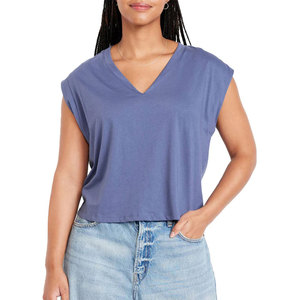 Débardeur sans manches pour femme, style exclusif, chemise décontractée tendance, vêtement d'été à superposer, options de logo, couleur et taille personnalisables, fournisseur - Product Image 1