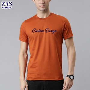Camiseta de Manga Corta para Hombre, 100% Algodón, Tejido de Punto, Diseño Liso Personalizado, Secado Rápido, Transpirable, Ecológica, Informal, Nueva Llegada 2026 - Product Image 1