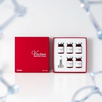 Booster d'hydratation esthétique pour la peau, peptides, acide hyaluronique, complexe multi-actif liquide, soin éclat élastique, coffret