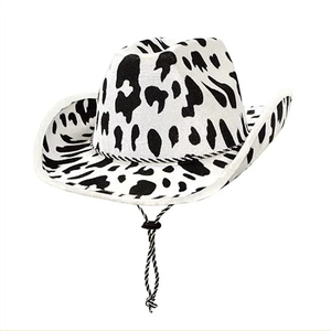 Chapeau de cowboy d'extérieur durable pour le ranch, fournisseur de marque privée, chapeau de cowboy à paillettes pour femme - Product Image 1