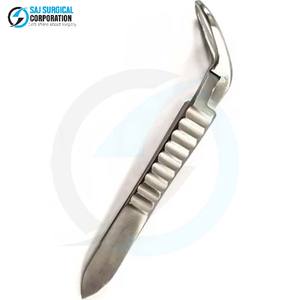 Clip para toallas Jones de acero inoxidable, instrumento quirúrgico para un drapeado seguro en hospitales, clínicas y quirófanos - Product Image 2