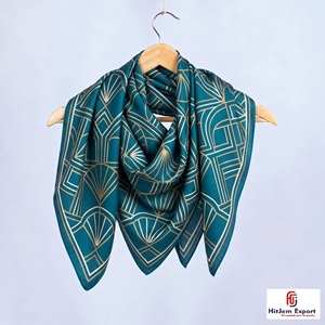 Premium Printed Bandana <b>Scarf</b> Lightweight White Label OEM ODM Textile Manufacturer Bali Custom Fabric Products Bulk Supply Low - Product Image 4
