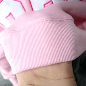 Sudadera BAMA LIGHT con Cuello Alto, 100% Blanca, Apliques Bordados, Cuello Ancho, Hilos Finos - Product Image 6