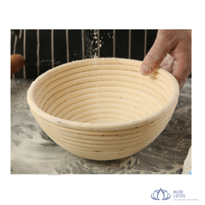 HOT SELLING | Rattan Bread Proofing Basket Handwoven Dough Fermentation for <b>Baking</b> Bowl <b>Kit</b> 2 by Blue Lotus Farm - Product Image 1