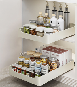 Organizador Extraíble para Debajo del Fregadero, Cajón de Almacenamiento para Cocina y Despensa con Película Nano, OEM/ODM Vietnam - Product Image 1