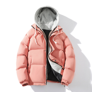 Fabricant de vestes d'hiver matelassées personnalisées, vente en gros de parkas chauds à capuche pour hommes, vêtements d'extérieur décontractés, manteaux d'hiver tendance - Product Image 2