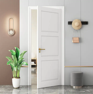 Puerta Interior de Melamina de Diseño Moderno y Alta Calidad para Apartamentos y Hoteles, Puerta Interna de Madera Sólida MDF con Retención Óptima del Color - Product Image 6