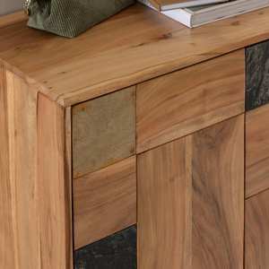 Aparador de madera de acacia Vandana Stellar Arista - Product Image 4