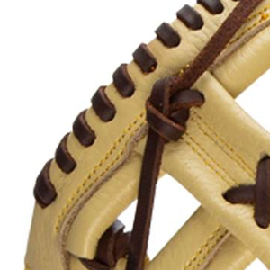 Guante de Béisbol Personalizado K.A-T995 de Aleación de Aluminio con Costuras Amarillas para Uso en Juegos de Softbol - Product Image 4