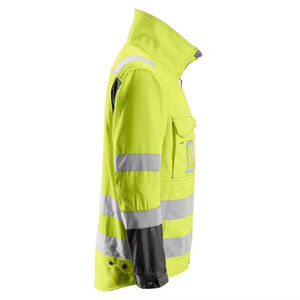 เสื้อกั๊กสะท้อนแสงสีเหลือง ANSI Class 2 สำหรับงานก่อสร้างและเหมืองแร่ - Product Image 4