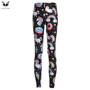 Leggings Deportivos de Cintura Ancha con Estampado Floral y de Calaveras para Mujer, Transpirables, de Primera Calidad, Hechos en Pakistán, del Mejor Proveedor - Product Image 6