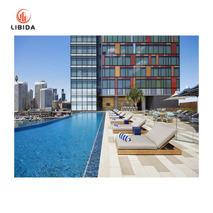 2025新型现代酒店建筑铝框幕墙玻璃面板隔热立面覆层 - Product Image 5