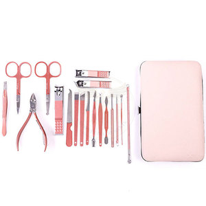 Portable Stainless Steel Manicure Pedicure Tool <b>Kit</b> 3 Year Warranty for <b>Nail</b> Care Grooming Salon Personal Daily Use Beauty Care - Product Image 2
