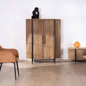 Mueble redondo Vandana Urban Legacy de 120 cm en madera exótica Troms - Product Image 4