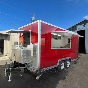 Remolques Comerciales Móviles para Comida con Interiores Espaciosos para Preparar y Servir Hamburguesas, Tacos y Bocadillos Frescos - Product Image 5