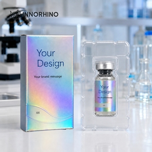 Custom Peptide Package <b>Boxes</b> and Private Stickers Labels for 3ml 5ml Injectable Peptide Vials <b>Pen</b> Gift Set Packaging ODM/OEM - Product Image 2