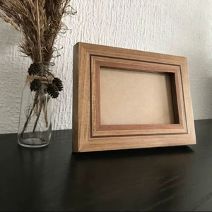 Tabletop Wood Picture <b>Frame</b> For Home Office Decoration Portrait Photo Holder Desktop Standing Timber Case Rectangular Border - Product Image 1