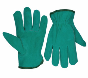 Gants de travail en cuir jaune durables, gants de chauffeur robustes, anti-coupure et résistants à l'usure, sécurité pour la construction - Product Image 3