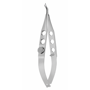 Ciseaux de précision Troutman Katzin pour greffe de cornée, instrument microchirurgical ophtalmique en acier inoxydable pour chirurgie oculaire - Product Image 4