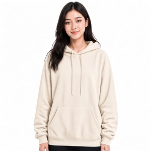 Compre Sudadera con Capucha Extra Grande Personalizada de Primera Calidad para Mujer, Sudadera con Capucha de Felpa Suave, Corte Holgado, Estilo Urbano, Prenda Moderna Informal - Product Image 2